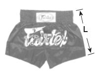 FAIRTEX Muay Thai size