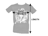 HAN Muay Thai shirts sizing