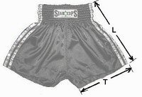 SIAMTOPS Muay Thai size