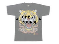 Thai Boxing T-shirts sizing