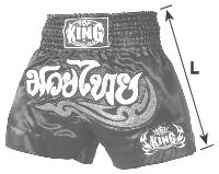 TOP KING Muay Thai size