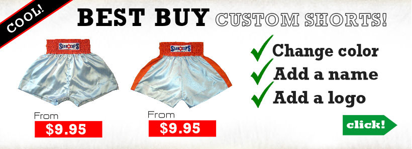 custom muay thai shorts